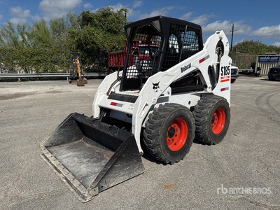 2002 Bobcat S185 All-Wheel Steer Schranklader