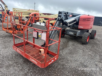 2017 Skyjack SJ46AJ 4WD Dual Fuel Podnośnik Przegubowy