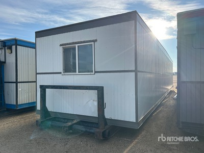 12 ft x 52 ft Skid-Mounted Workshop Divers - Structure portative