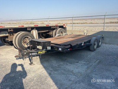13 ft T/A Flatbed Trailer