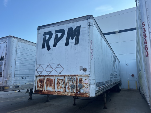 1986 Monon MA3-15-ST-48W 48 ft x 102 in T/A Van Trailer