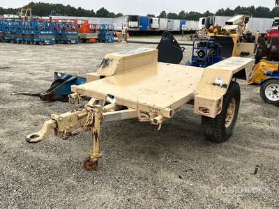 2001 Silver Eagle CMT F 7 ft S/A Generator Trailer