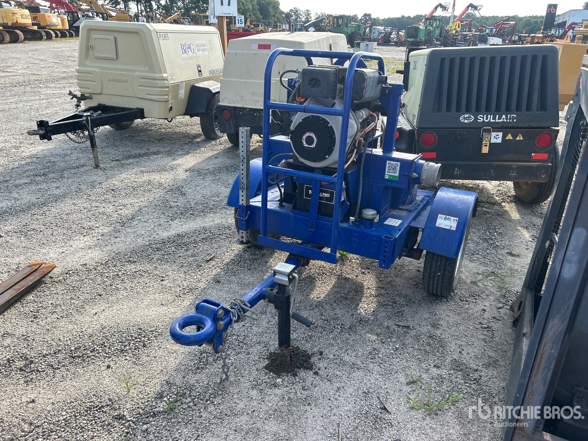 2024 Myers-Seth 4DD-YD-TR Trailer-Mounted Water Pump