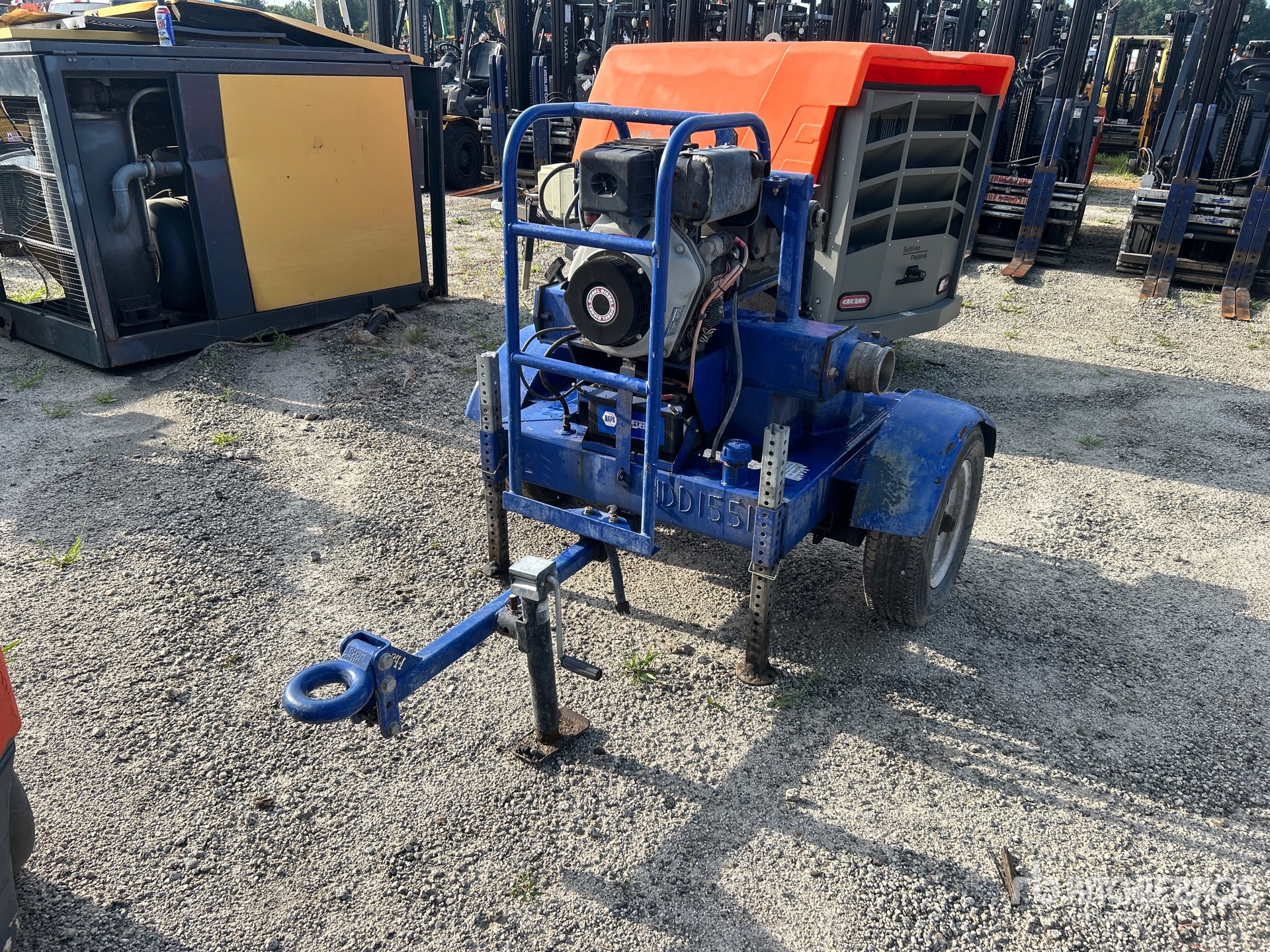 2024 Myers-Seth 4DD-YD-TR Trailer-Mounted Water Pump