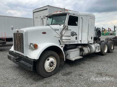 2008 Peterbilt 367 6x4 Cabeza Tractora Cabina Dormitorio (Inoperable)