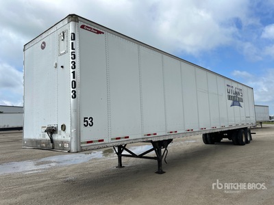 2016 Great Dane 53 ft x 102 in T/A Van Trailer
