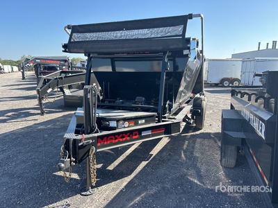 2027 Maxey R0X T/A Afrolbare aanhangwagen