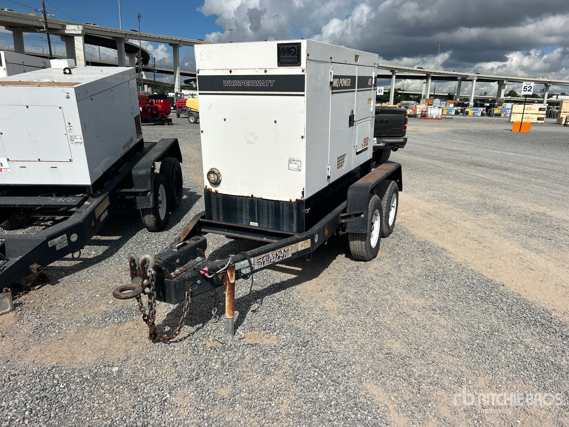 2015 Multiquip DCA45SSIU4F 36 kW Mobile Generator Set
