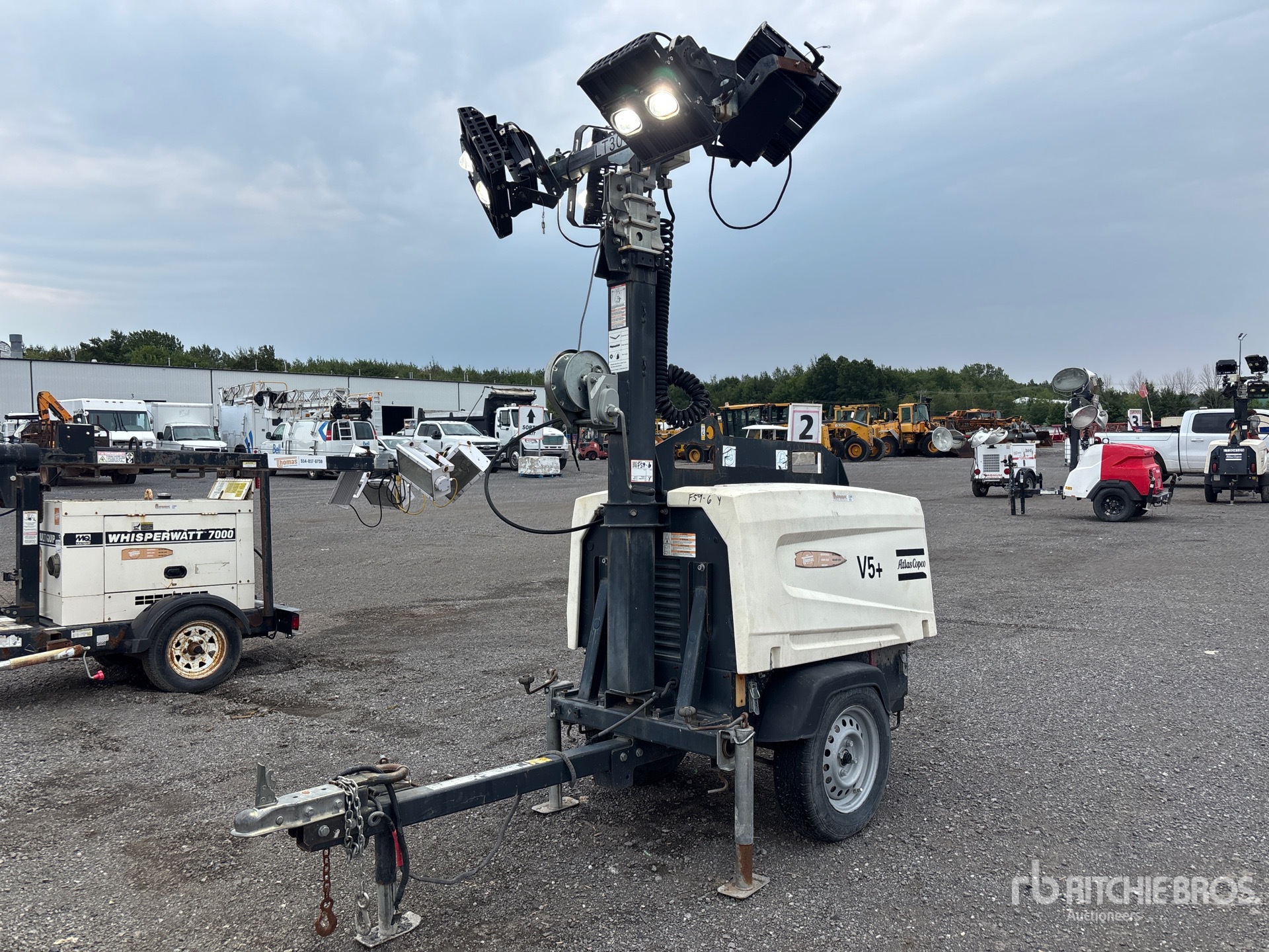 2017 Atlas Copco Hilight V5+ Light Tower