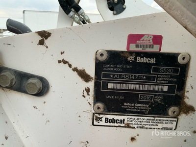 2016 Bobcat S530 Minicargadora