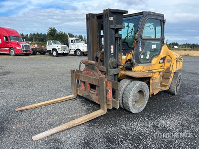 2015 Cat DP70N 15500 lb Cushion Tire Forklift