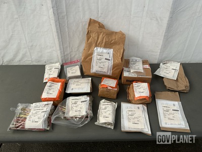 (86) Neck Bolts, (399) Wing Nuts, (41) Hexagon Nuts & Assorted Items