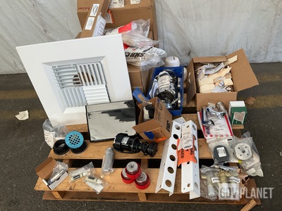(2) Filter Medias, (48) Sprinkler Heads & Assorted Items