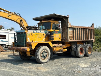 1981 Pacific P-150 6x4 Off-Highway T/A Dump Truck