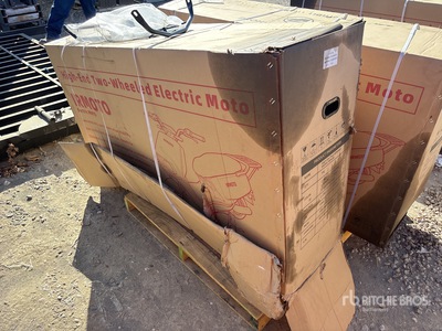 2026 IRMOTO-BLACK 110v Electric Cyclomoteur (Unused)