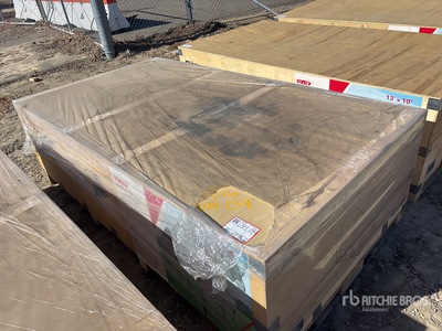 2026 SDLGM1310F 10 ft x 13 ft 13 ft x 10 ft Galvanized Metal Livestock Shelter (Unused)