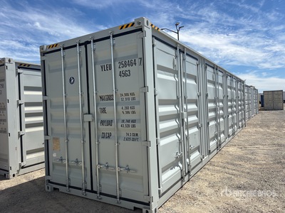 2026 40 ft High Cube Multi-Door 40 ft High Cube Multi-Door Contenedor de almacenamiento