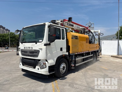 2021 XCMG HPC30V on 2021 HOWO XZS5180TPJ 4x2 Concrete Pump Truck