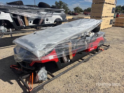 2026 HQ100 Electric Red Six-Seater Golf Cart (Unused)