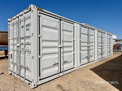 2026 40 ft High Cube Multi-Door Storage Container