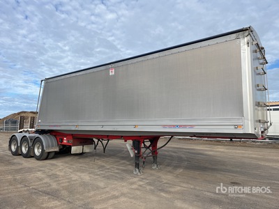 2019 MaxiTrans 8.9 m Tri/A B-Double Lead Sliding Tipping Trailer
