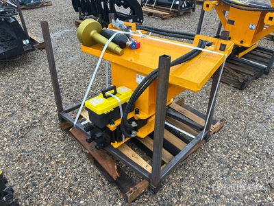 2026 GIYI GY-AD680 8 in Skid Steer Post Driver (Unused)