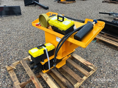 2026 GIYI GY-AD680 8 in Skid Steer Post Driver (Unused)