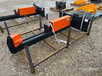 2026 GIYI GY-HLS82 25 in Skid Steer Log Splitter (Unused)