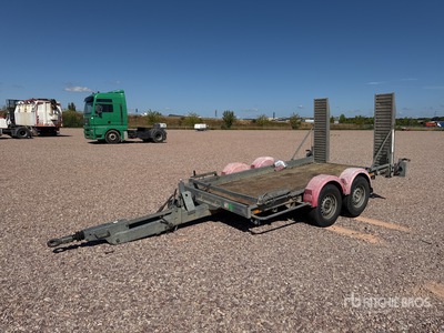 Hubiere TPG352R T/A Remorque Equipment Trailer