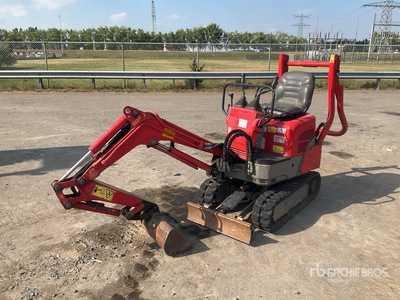 2017 Yanmar SV08-1AS Mini escavatore (Inoperable)