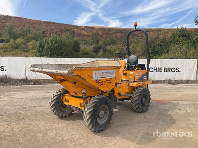 2018 Thwaites 3 Ton 4x4 Swivel Dumper