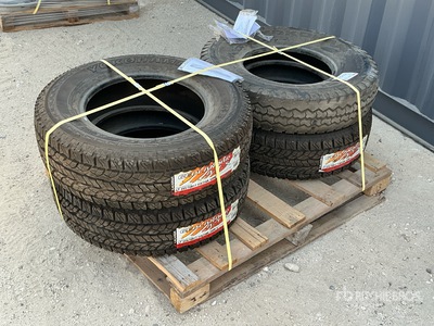 Quantity of (4) Geolandar/Yokohama 7.5 R16 + 245/70R17 Tires (Unused)