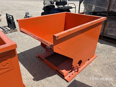 Kit Containers 2YFT-SDH Self Dumping Skid Steer Dump Hopper