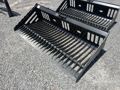 All-Star 80 in Rock Skid Steer Bucket (Unused)
