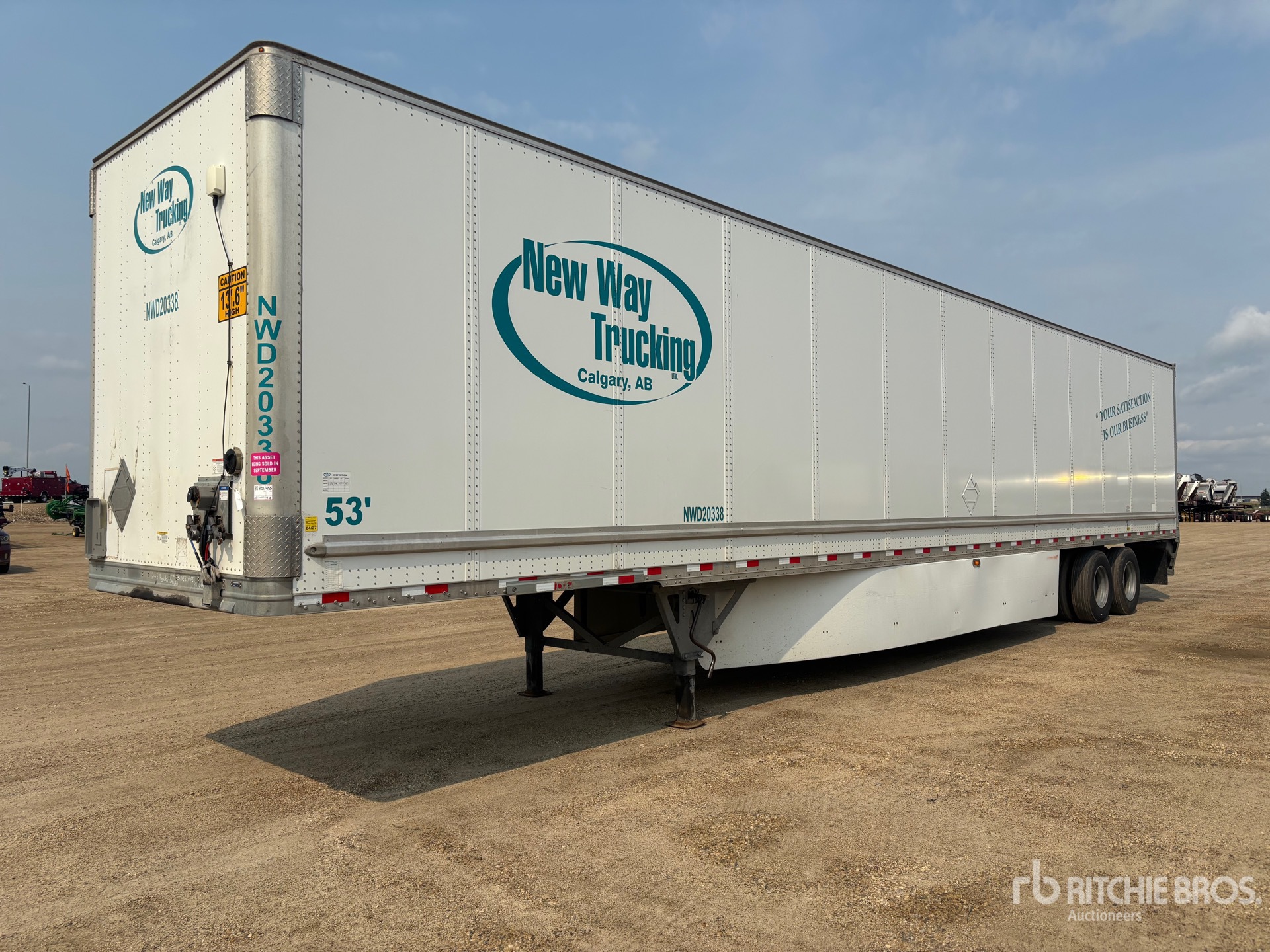 2023 Hyundai 53 ft x 102 in T/A Van Trailer
