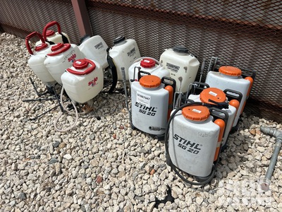 Quantity of (12) Backpack Sprayers