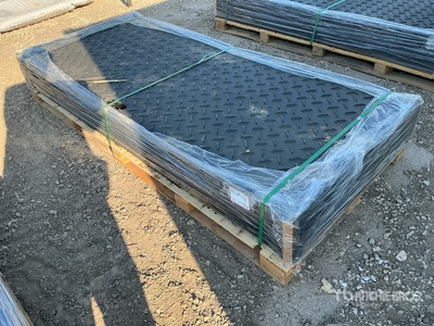 Quantity of (15) 2026 FPM Ground Protection Mats (Unused)
