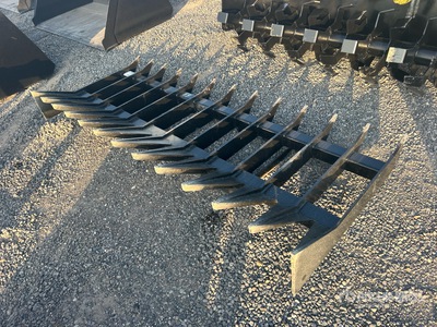 All-Star 84 in Skid Steer Root Rake (Unused)