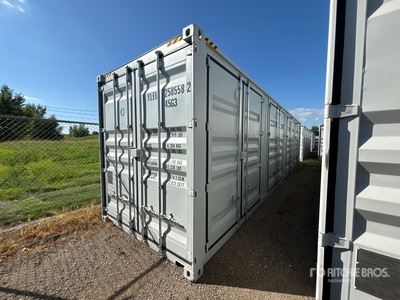 2026 40 ft High Cube Multi-Door Storage Container
