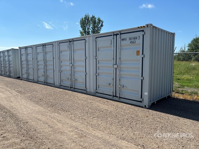 2026 40 ft High Cube Multi-Door Opslag container