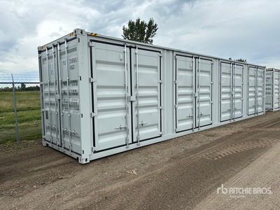 2026 40 ft High Cube Multi-Door Storage Container