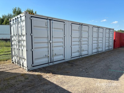 2026 40 ft High Cube Multi-Door Storage Container