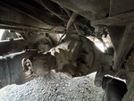 Sous-caisse with Essieu arrière