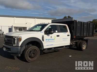 2018 Ford F-450 XL 4x2 Crew Cab شاحنة نقل بضاعة مفتوحة حمولة خفيفة