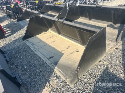 All-Star 84 in Snow/Litter Skid Steer Bucket (Unused)