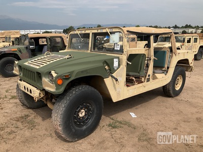 2006 AM General M1097R1 HMMWV 4 Door Soft Top w/Truck Body