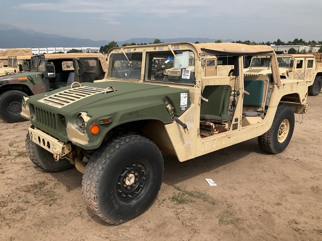 2006 AM General M1097R1 HMMWV 4 Door Soft Top w/Truck Body