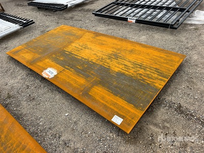 2026 SKLP 5 ft x 10 ft (0.75 in Thick) Steel Plate Varios, tienda, almacen, consumidor (Unused)