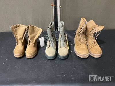 (21) Pairs of Women's Safety Boots & (29) Pairs of Combat Boots