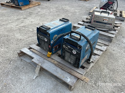 Quantity of (2) Miller XMT304CC/CV 47.4 A Multi-Process Electric Welder